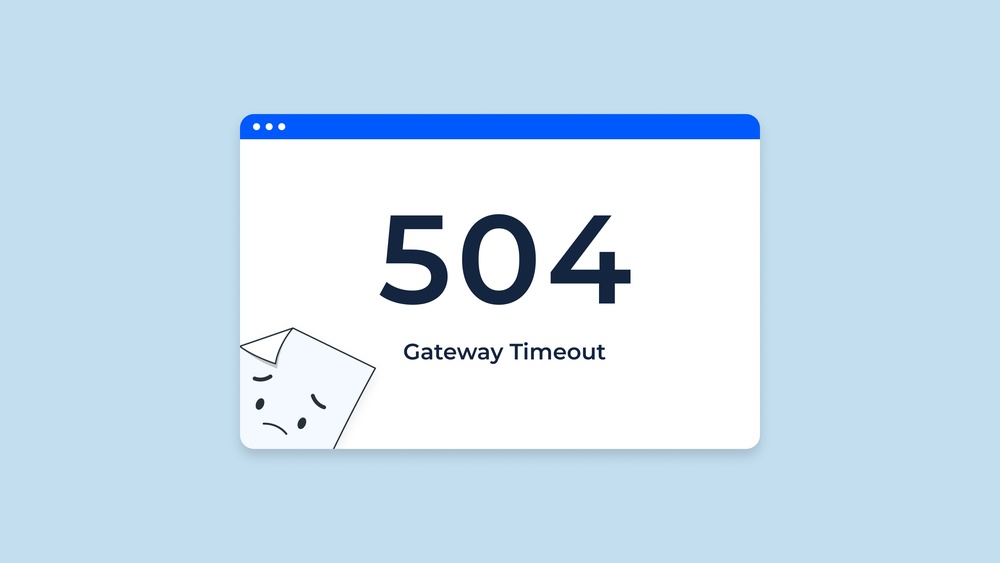 504 Error Code: Quick Fixes to Resolve Gateway Timeout Fast