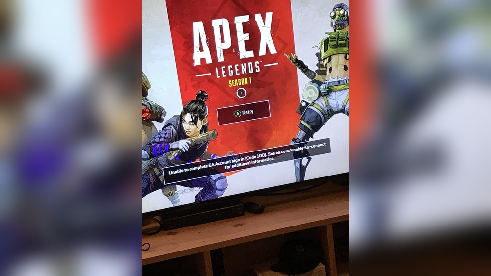 Apex Error Code 100: Quick Fixes to Solve the Issue Fast