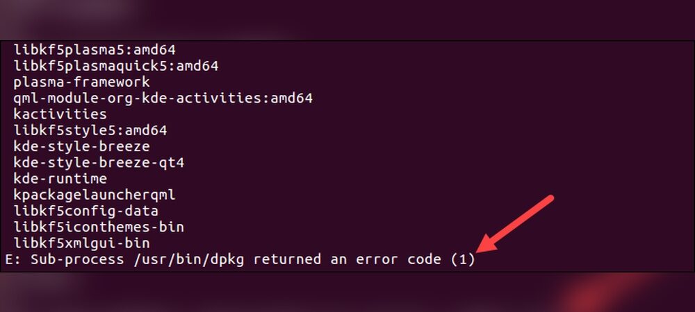 Dpkg Returned an Error Code 1: Quick Fixes to Resolve Now