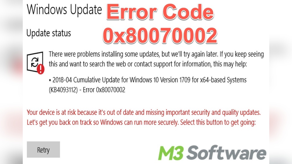 Error Code 0X80070002 Windows 10: Quick Fixes to Resolve Instantly