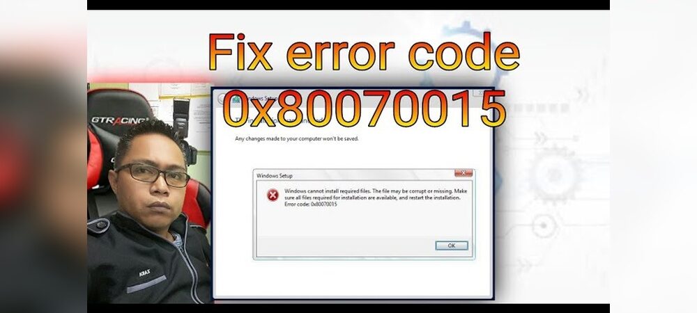 Error Code 0X80070015: Easy Fixes to Resolve Windows Issues Fast