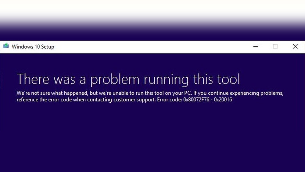 Error Code 0X80072F76 0X20016: Quick Fixes to Resolve Now