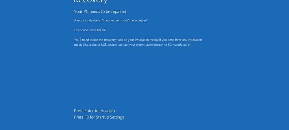 Error Code 0Xc00000E: Quick Fixes to Restore Your PC Today