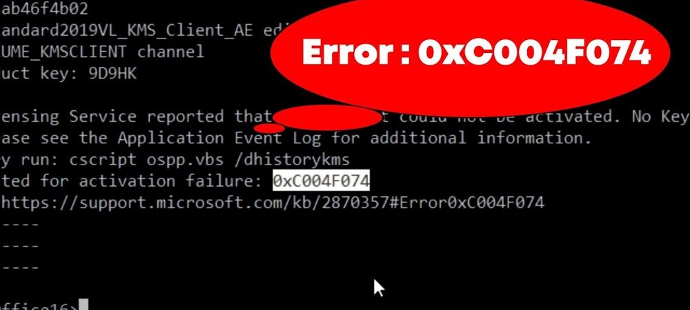 Error Code 0Xc004F074 Office 2010: Quick Fixes That Work Fast