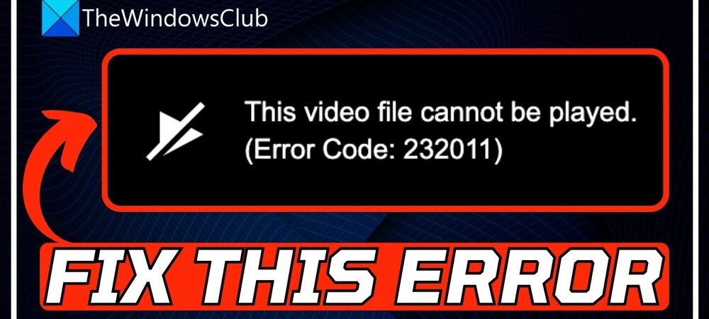 Error Code 232011: Quick Fixes to Resolve Streaming Issues Fast