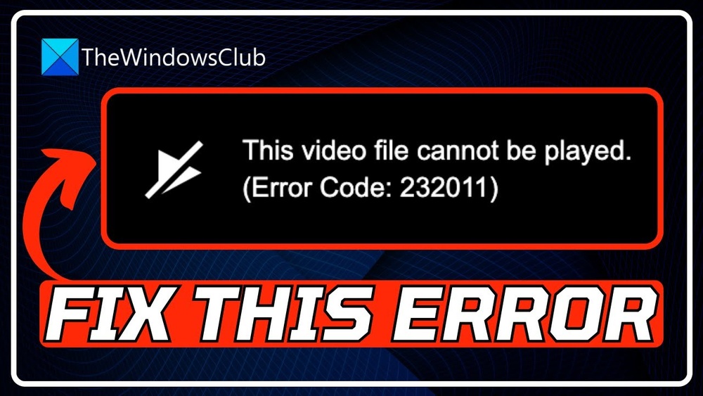 Error Code 232011: Quick Fixes to Resolve Streaming Issues Fast