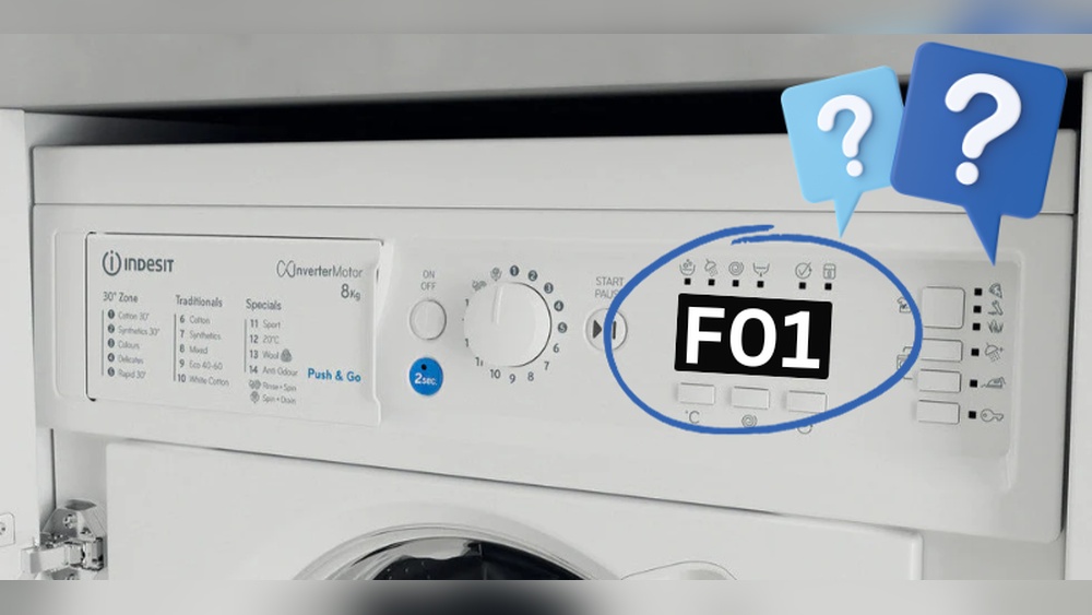 Indesit F01 Error Code: Quick Fixes to Save Your Washer Today