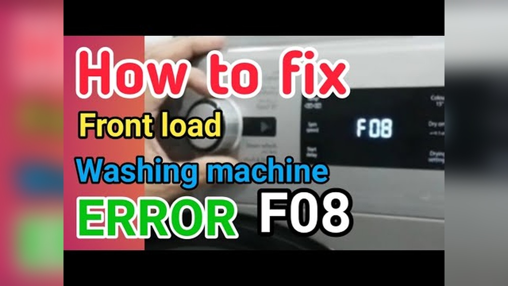 Indesit F08 Error Code: Quick Fixes to Restore Your Washer Now
