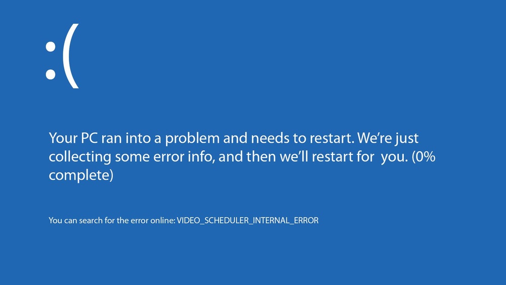Stop Code Video Scheduler Internal Error: Quick Fixes & Tips
